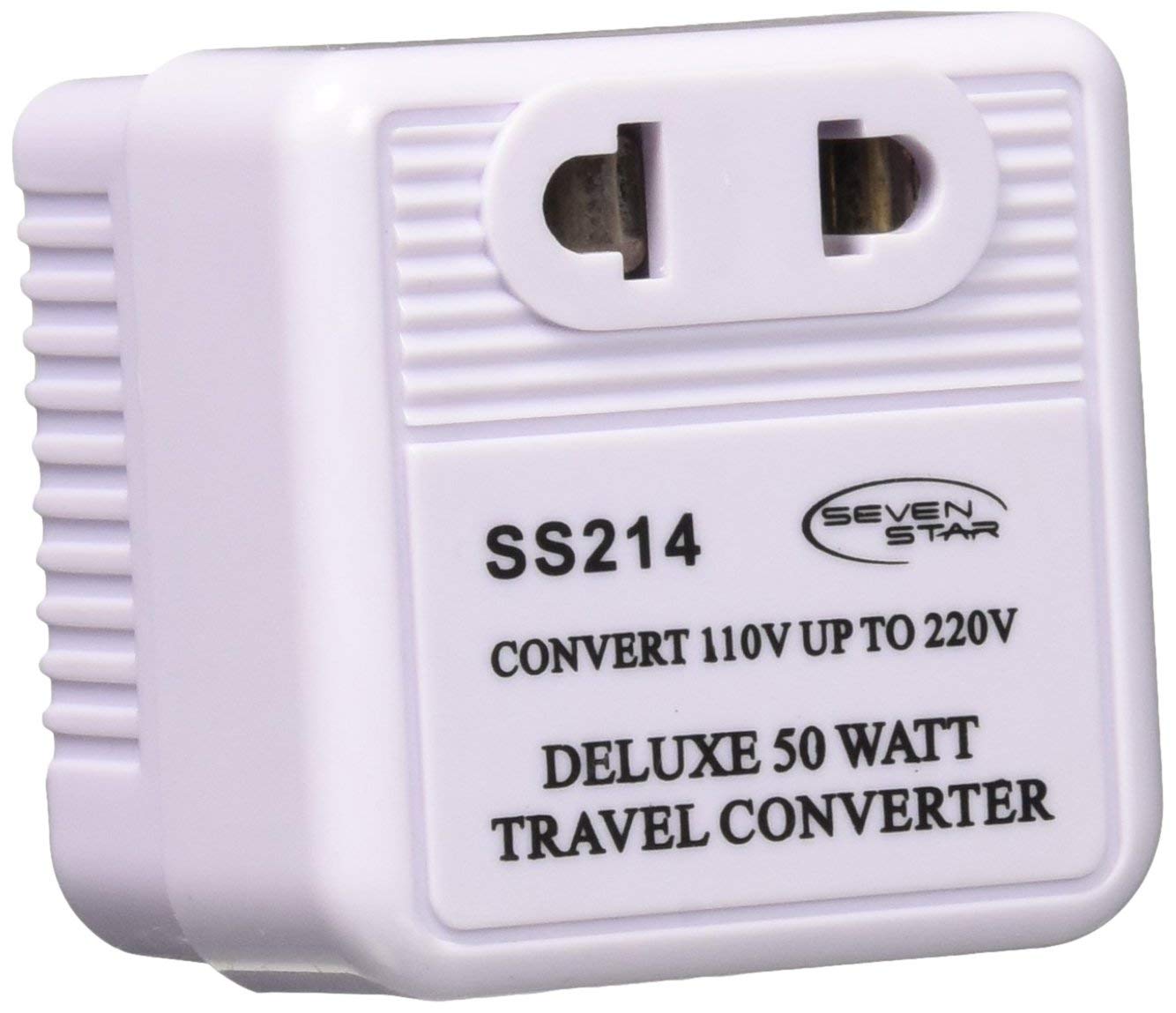 Amazon.com: SEVEN STAR SS214 Deluxe 50 Watt Voltage Converter Step